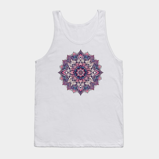 Mandala Tank Top by Samsar